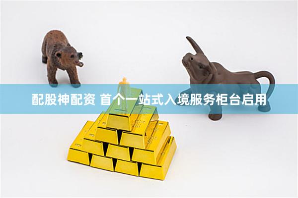 配股神配资 首个一站式入境服务柜台启用